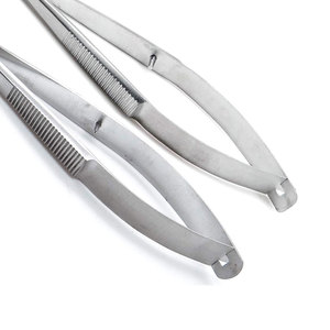 Ensemble d'instruments microchirurgicaux manuels en acier inoxydable de qualité supérieure, ciseaux Yasargil, certifiés CE, style unique, vente en gros - Product Image 3