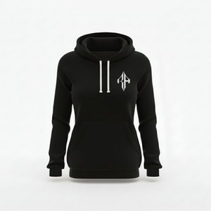 Sudadera con Capucha de Primera Calidad para Mujer, 100% Algodón, Felpa, 300g, Secado Rápido, Transpirable, Informal, para Invierno - Product Image 1