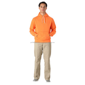 Sudadera con Capucha Térmica de Manga Larga Informal para Hombre, 100% Algodón, Sudaderas con Estampado, Estilo Hip Hop de Invierno, Hecha de Tela de Felpa - Product Image 2