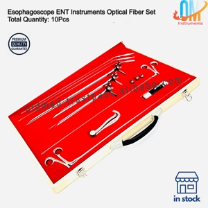 สินค้ามาใหม่ คุณภาพดีที่สุด ชุดเครื่องมือตรวจกล่องเสียงและลำไส้ OldMed Instruments ชุดเครื่องมือผ่าตัดสำหรับตรวจกล่องเสียง ใช้ใยแก้วนำแสง นำกลับมาใช้ใหม่ได้ ฆ่าเชื้อได้ - Product Image 3