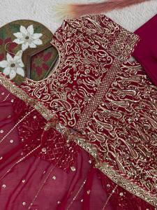 Kurti Tradicional de Algodón de Alta Calidad con Pantalón Salwar y Dupatta, el Más Hermoso y Atractivo para Fiestas de Verano, Nuevo Catálogo - Product Image 6