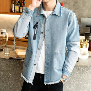 Chaqueta Vaquera de Mezclilla para Hombre, Diseño Personalizado con Logotipo, Alta Calidad, Estilo Patchwork, Venta al Por Mayor de STITCHMODE - Product Image 2