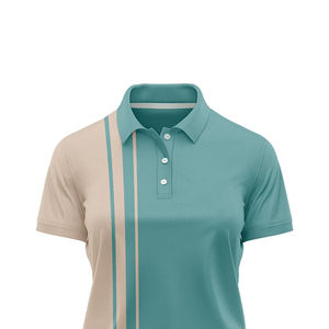 Camiseta informal de manga corta para hombre más vendida, camiseta de Polo personalizado con estampado de algodón y poliéster, LICRA de punto, Golf para Polos - Product Image 3