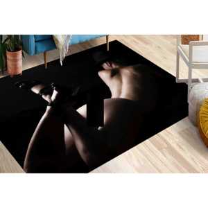 Tapis Provocant Femme Nue, Tapis Imprimé Érotique pour Décoration Intérieure, Tapis Fin Non Tissé - Product Image 2