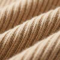 Benutzerdefiniertes LOGO Damen Strickjacke Pullover Gestrickt Langarm Polokragen Einfarbig Lässig Winter Polyamid-Mischung OEM & ODM Fabrik