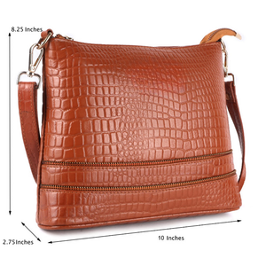 Bolso de Mano de Cuero Genuino de Alta Calidad, Último Diseño, Gran Capacidad, 11\" X 9.0\", Duradero, Hecho por Fabricante Indio - Product Image 4