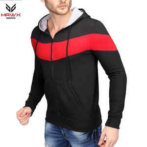 Vente en gros de sweats à capuche ODM légers à séchage rapide pour hommes design d'impression de mode pour une utilisation en extérieur saison d'hiver polaire à capuche teint uni - Product Image 4