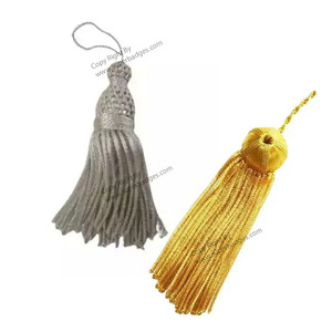 Wholesale High Quality Ceremonial Bullion <b>Tassel</b> for Decoration Silk <b>Tassel</b> for Jewelry <b>Tassel</b> <b>Fringe</b> - Product Image 5