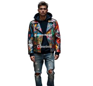 Proveedor de chaquetas de cuero a medida para los mejores diseñadores de moda, suministro de chaquetas de cuero a la moda para diseñadores - Product Image 1