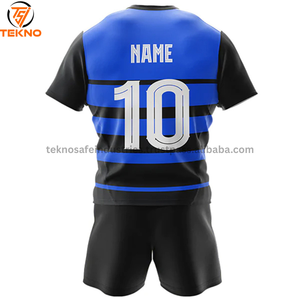 Uniforme de rugby para adultos OEM ODM material de poliéster al por mayor mejor diseño precio barato uniforme de rugby en diferentes colores personalizados - Product Image 5