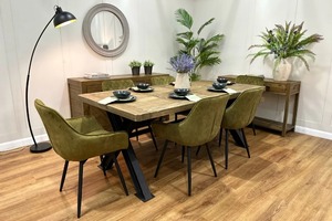 Tìm thấy biểu tượng tương tự Bán Buôn Đồ Gỗ Ngoài Trời hiện đại tùy chỉnh sông nhựa Epoxy Gỗ Nhà Hàng bàn ăn - Product Image 3