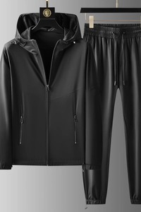 Chándal deportivo de peso pesado con estampado Digital de invierno personalizado de fabricante para hombre, conjuntos de pantalones de chándal con capucha de algodón 100% - Product Image 6