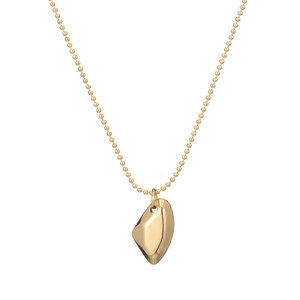 Collar de Joyería con Colgante Irregular de Acero Inoxidable 316L, Chapado en Oro de 18k, Resistente al Agua y al Deslustre, Estilo Vintage, para Mujer - Product Image 5