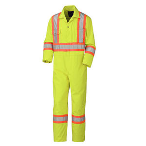 Mono de seguridad resistente al fuego con cremallera, ligero, duradero y diseñado para entornos de trabajo industriales y peligrosos - Product Image 1