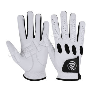 Op Venta De fábrica personalizado Premium alta calidad antideslizante OEM Golf deportes transpirable mejor piel de oveja piel de cordero Malbon GUANTES DE Golf - Product Image 5