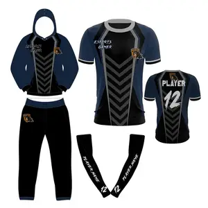 Best Selling Unique Designs Custom Quality Make your own Design full E Sports uniform jersey set in Wholesale Price