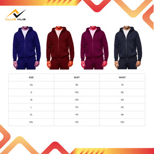 Sweats à capuche zippés pour hommes, service OEM, vente en gros, design personnalisé, léger, couleur unie, 100% coton polaire, poche - Product Image 6