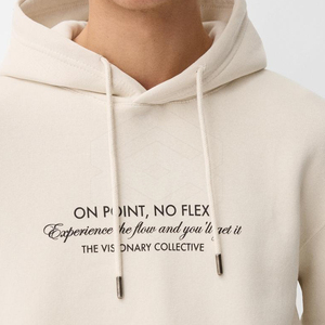 เสื้อฮู้ดโอเวอร์ไซส์สำหรับผู้ชายทรงโอเวอร์ไซส์ระบายอากาศออกแบบได้ตามต้องการ - Product Image 4