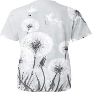Novedad de 2025, camiseta de manga larga de verano para mujer, camisetas de ocio inusuales con estampado a la moda para fiesta, transpirable y elegante - Product Image 2
