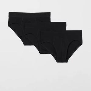 Top New OEM Service Ropa interior transpirable de tiro alto para hombres Etiqueta personalizada Estilo teñido liso Venta de fabricantes profesionales - Product Image 2