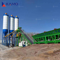 Planta de Concreto sin Cimentación con Producción Estable para Construcción de Carreteras, Puentes y Proyectos de Edificación