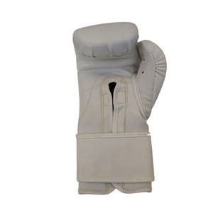 Gants de boxe rouges professionnels matériau PU Logo personnalisé respirant évacuation de l'humidité fermeture à crochet et boucle équipement de boxe - Product Image 4
