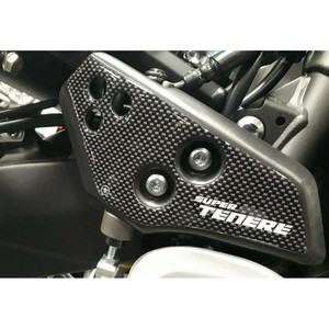 2 protezioni per soglia portiera in gel 3D compatibili con gli adesivi per moto Yamaha Super Tener del 2016 - Product Image 1