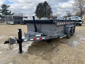 Newly Used HV14 14' Agricultural Dump Tractor <b>Trailer</b> <b>for</b> Sale Near Me - Product Image 2