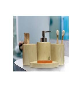 Ensemble de salle de bain Standard en résine colorée 100% fabriqué à la main léger disponible à un prix de gros abordable - Product Image 6