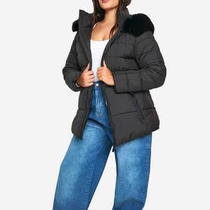Vente d'usine directe haute rue Style hiver doudoune respirant femmes haute qualité rempli imprimé femmes doudoune 2025 - Product Image 4