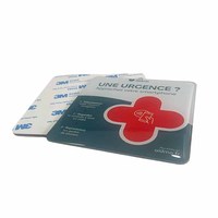 Plaque NFC personnalisée de haute qualité pour menu, plaque à bulles, étiquette de table, autocollant avec code QR pour Google et Instagram Follow