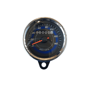 Tachimetro Analogico Nero per Moto Cafe Racer - Product Image 1