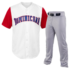 Uniforme de Béisbol 100% Poliéster de la Más Alta Calidad, Secado Rápido, Cómodo, Estilo Moderno, Transpirable, Mejores Diseños - Product Image 1
