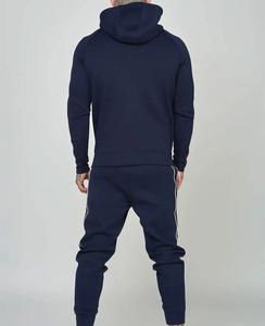 Hot Sale Custom Slim Fit Tracksuit Zip Up Mens <b>Gym</b> <b>Hoodie</b> - Product Image 2