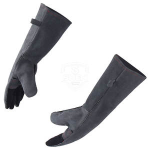 Guantes de Soldadura de Cuero de Fabricante Profesional a Precio Razonable, Guantes de Soldadura Ligeros y Ecológicos para Venta en Línea - Product Image 1