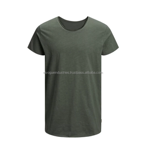 เสื้อยืดสีขาวเปล่าแบบทอสำหรับงานซับลิเมชั่น ขายส่ง ผ้าฝ้าย 100% แบบยูนิเซ็กซ์ สั่งพิมพ์ลายได้ ระบายอากาศได้ดี - Product Image 5