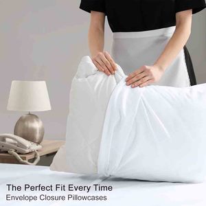Ensemble de draps de lit 4 pièces en microfibre de haute qualité 400TC Durable pour la maison et l'hôtel Draps de lit de style uni - Product Image 5