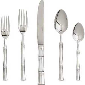 High Quality Silver Plated Stainless Steel Eco-Friendly Dishwasher Safe <b>Salad</b> <b>Servers</b> Flatware Set for Restaurants Hotels - Product Image 3