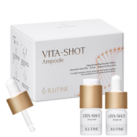 Ampoule éclaircissante liquide à la vitamine C, glycérine et acide hyaluronique pour le visage, pour un teint éclatant, anti-rides, usage quotidien, soin de la peau K-Beauty, 2 semaines