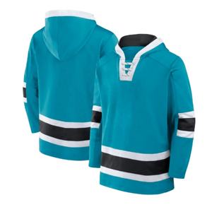 Maillot de hockey sur glace 100% polyester personnalisé de haute qualité en gros vêtements de sport vêtements de hockey sur glace pour la dernière conception directe d'usine - Product Image 2