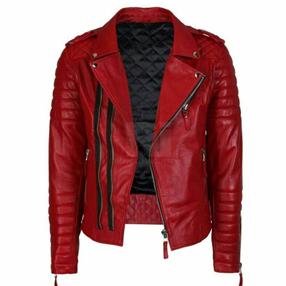 Latest Design Leather Jacket Men's Winter Windproof