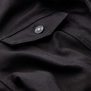 Veste en toile coupe-vent écologique unisexe pour adultes de haute qualité Respirante Quatre poches Style d'hiver Logo personnalisé sur le devant - Product Image 6