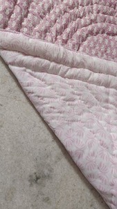 Meilleur prix réversible Handblock imprimé coton bébé couette hiver literie pour enfants nettoyé à sec achat en gros - Product Image 2