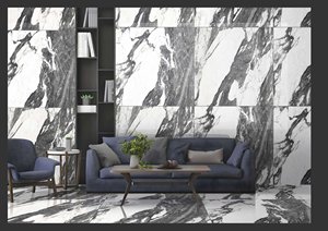 Baldosas de pared de porcelana brillante 1000x1000 | Premium 100x100 Gran formato Colección de calidad de exportación duradera y elegante - Product Image 3