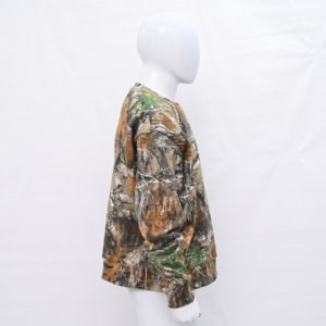 Camisa de Manga Larga para Hombre, Personalizada al por Mayor, con Estampado por Transferencia de Calor, Informal, de Punto, Cuello Redondo, Transpirable, de Invierno, de Spandex/Algodón, Formal - Product Image 3