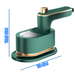 Fer à vapeur portable compact 2-en-1 1000W, fer à repasser électrique standard de qualité pour vêtements, semelles en céramique, fer à repasser de voyage - Product Image 4