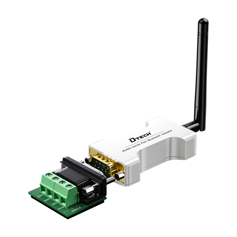 DTECH Wireless Fast Data Transfer 100M Long Range RS485 BT Adapter Transmitter Receiver Support 1Mbps