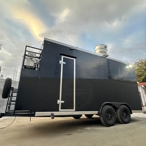 Rimorchio Mobile per Cucina su Misura con Stazione Gelati, Costruzione in Acciaio Inossidabile per Food Truck e <span class=keywords><strong>Ristoranti</strong></span> - Product Image 2