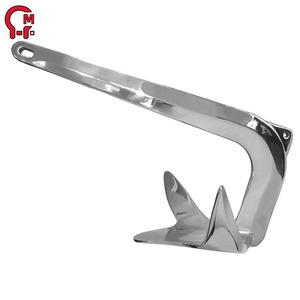 HLM Bruce Delta Anker Gegalvaniseerd of 316 RVS Hoge Houdkracht HHP Stockloos Anker voor Jacht en Commerciële Vaartuigen - Product Image 6