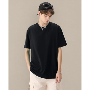 T-shirt Homme Oversize en Coton Lourd 100% de Haute Qualité Fabriqué au Bangladesh, Impression Personnalisée, Respirant, Anti-boulochage, Style Hip-Hop - Product Image 6